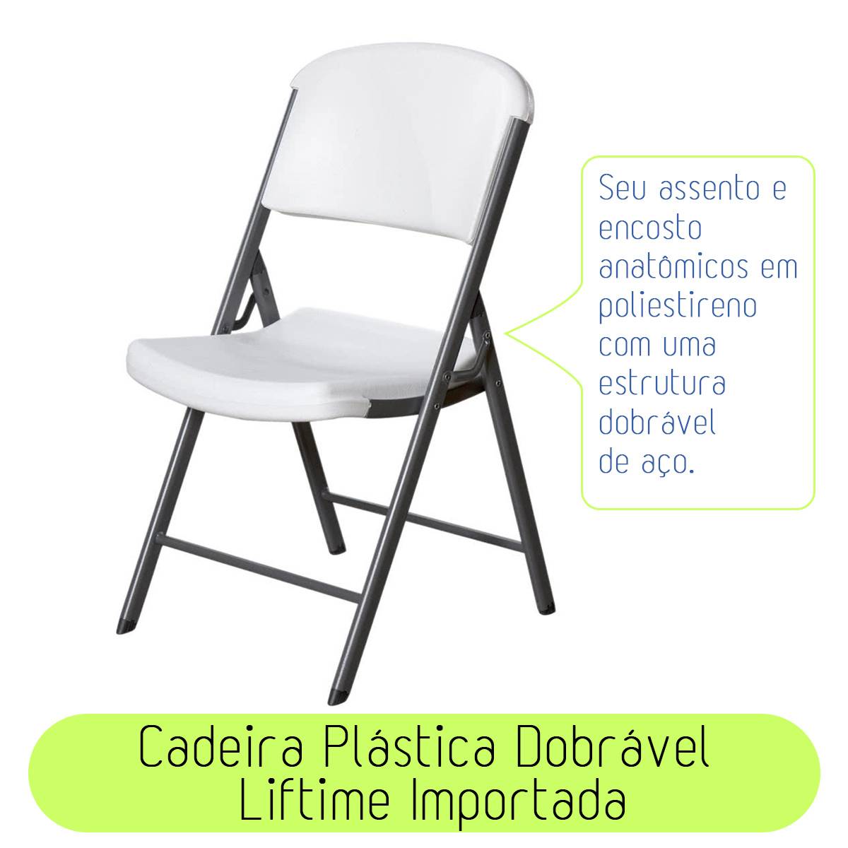 Imagem Assento Dobrável de Plástico